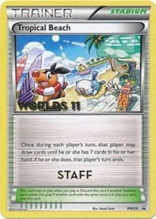 Tropical Beach (Worlds 11) [Staff] (BW28) - Black Star Promos