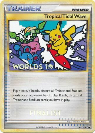 Tropical Tidal Wave (Worlds 10) [Finalist] (HGSS18) - Black Star Promos