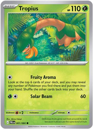 Tropius (1) Reverse Holofoil - Pitch Black