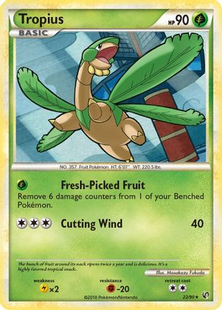 Tropius (22) - Undaunted
