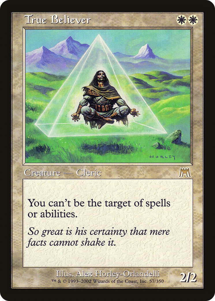 True Believer (057) Foil - Onslaught