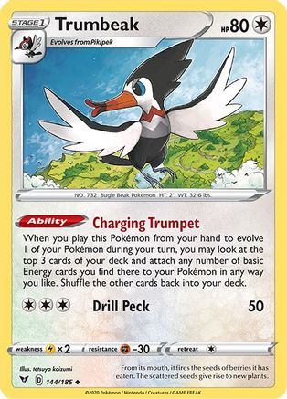 Trumbeak (144) Reverse Holofoil - Vivid Voltage