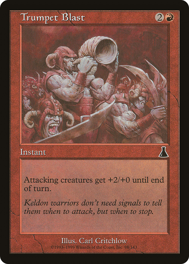 Trumpet Blast (098) - Urza's Destiny