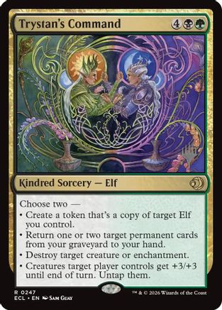 Trystan's Command (Promo Pack) (247) - Lorwyn Eclipsed