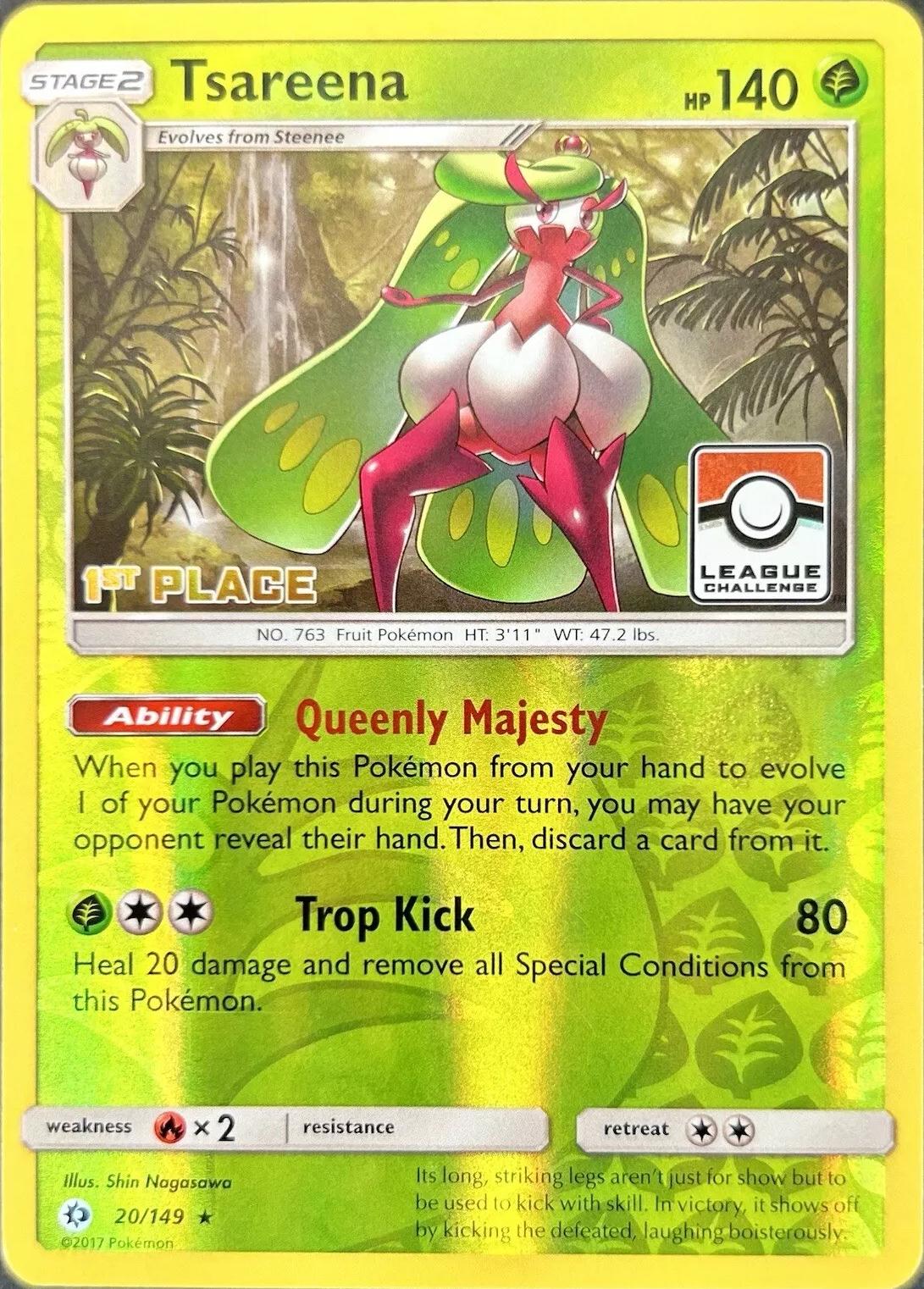Tsareena (League Challenge) [1st Place] (20) Reverse Holofoil - League & Championship Cards