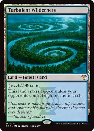 Turbulent Wilderness (059) - Commander: Secrets of Strixhaven