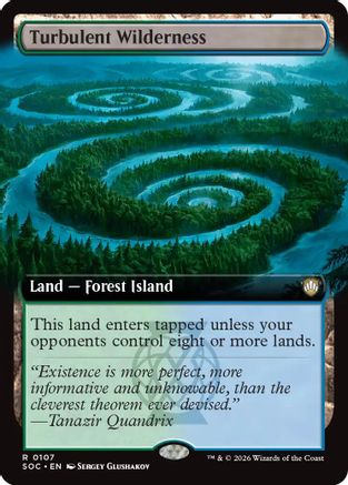 Turbulent Wilderness (Extended Art) (107) - Commander: Secrets of Strixhaven