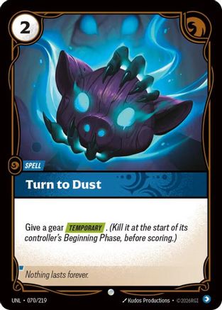 Turn to Dust (070) - Unleashed