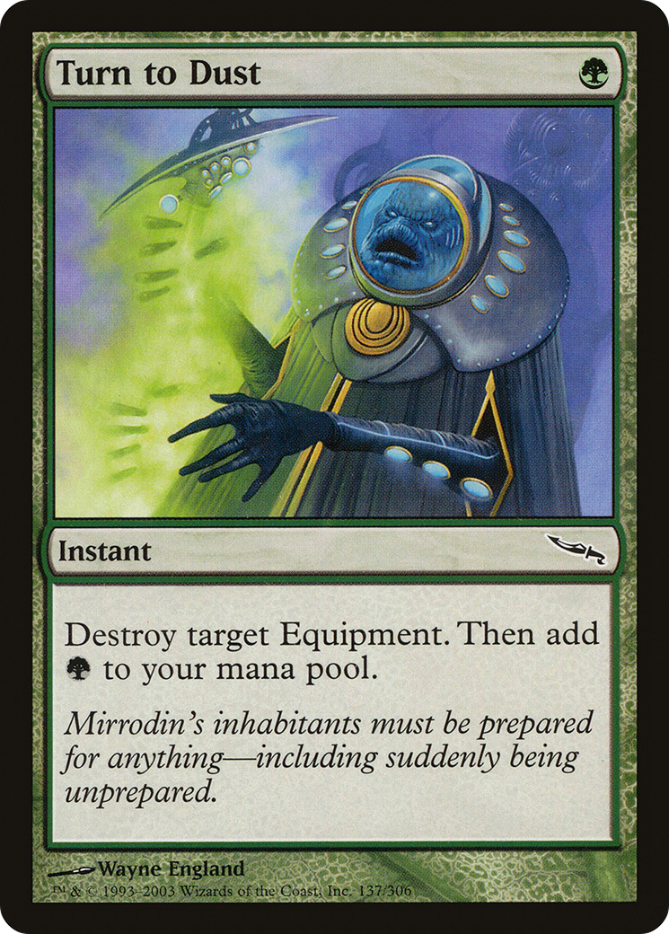 Turn to Dust (137) Foil - Mirrodin