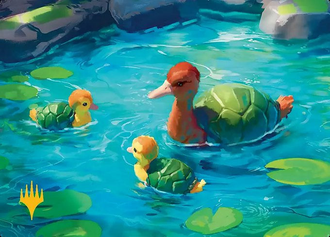 Turtle-Duck (018s) Gold-Stamped - Art Series: Avatar: The Last Airbender