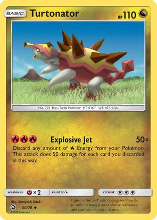 Turtonator (50) - Dragon Majesty