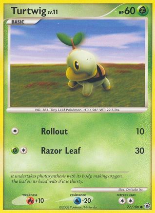 Turtwig (77) - Majestic Dawn
