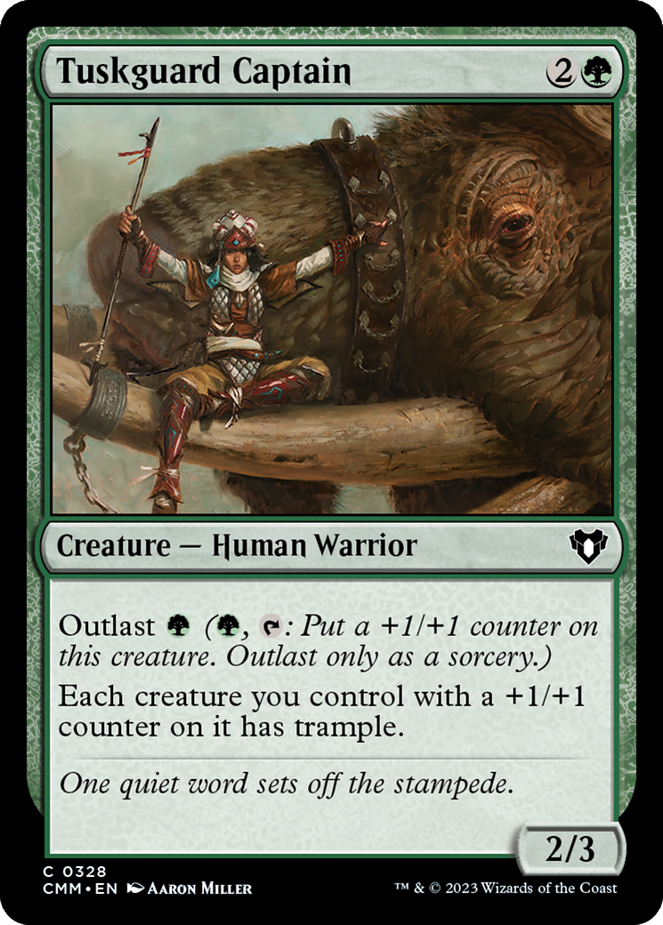 Tuskguard Captain (328) - Commander Masters