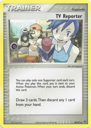 TV Reporter (88) - EX Battle Stadium