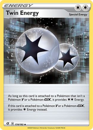 Twin Energy (174) Reverse Holofoil - Rebel Clash
