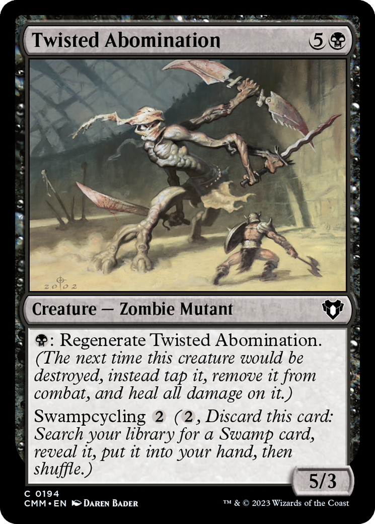 Twisted Abomination (194) - Commander Masters