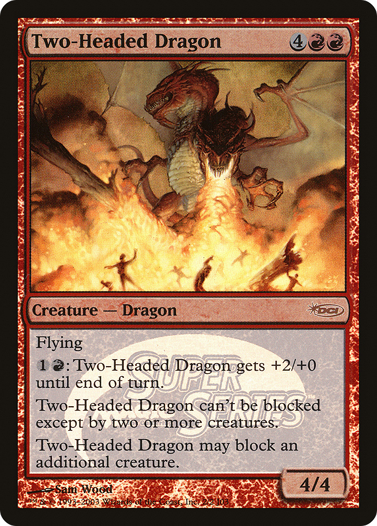 Two-Headed Dragon (002) Foil - Junior Super Series