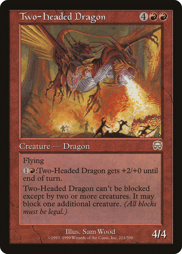 Two-Headed Dragon (221) - Mercadian Masques