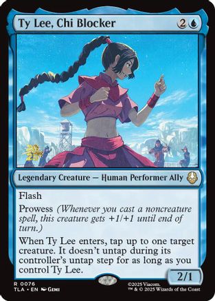 Ty Lee, Chi Blocker (Prerelease) (076) Foil - Avatar: The Last Airbender
