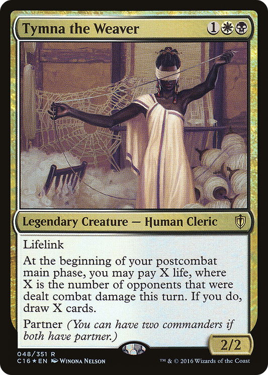 Tymna the Weaver (048) Foil - Commander 2016