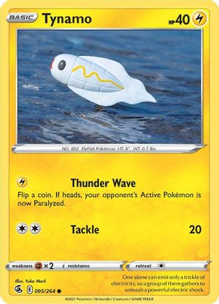 Tynamo (95) Reverse Holofoil - Fusion Strike