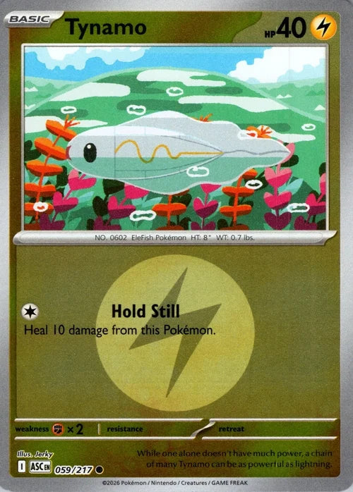 Tynamo (Energy Symbol Pattern) (59) Reverse Holofoil - Ascended Heroes