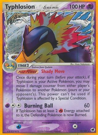 Typhlosion (Delta Species) (12) Holofoil - Dragon Frontiers