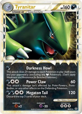 Tyranitar (Prime) (88) Holofoil - Unleashed