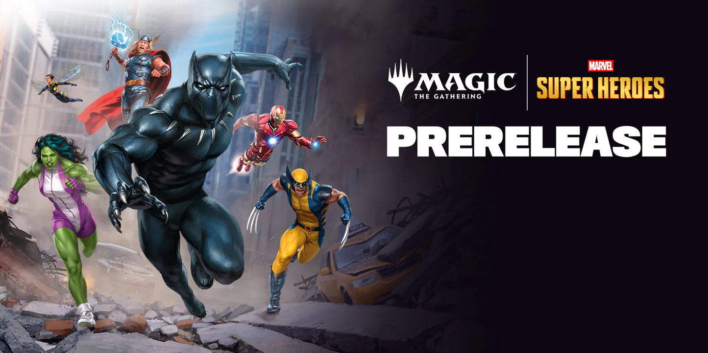 MTG Marvel Super Heroes Sunday Sealed Prerelease - 21 Jun 2026 1:00 PM