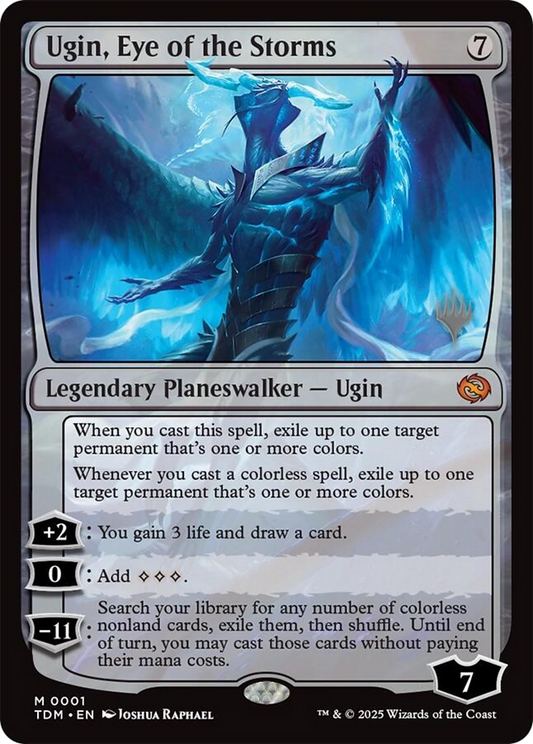 Ugin, Eye of the Storms (Promo Pack) (001) Foil - Tarkir: Dragonstorm