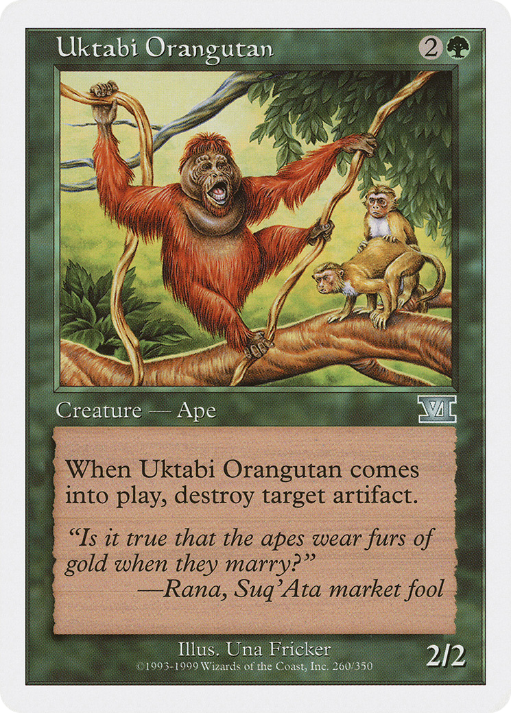 Uktabi Orangutan (260) - Classic Sixth Edition