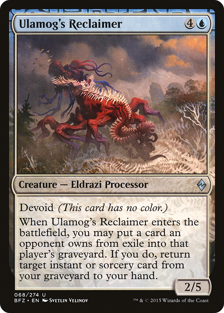 Ulamog's Reclaimer (068) - Battle for Zendikar