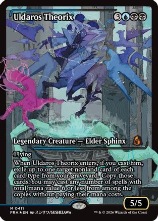 Uldaros Theorix (Showcase) (411) Foil - Reality Fracture