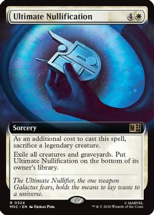 Ultimate Nullification (Extended Art) (324) - Commander: Marvel Super Heroes