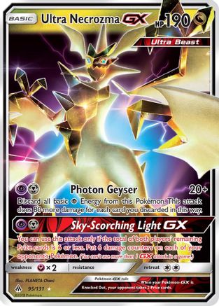 Ultra Necrozma GX (95) Holofoil - Forbidden Light
