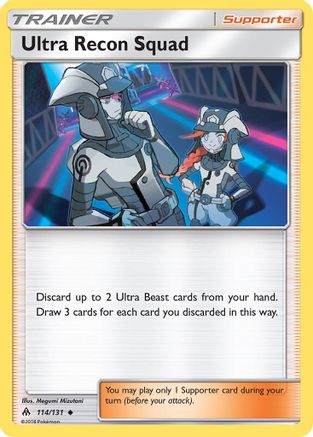 Ultra Recon Squad (114) Reverse Holofoil - Forbidden Light