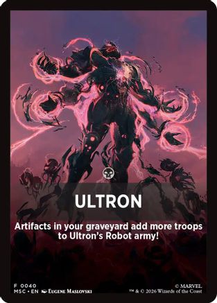 Ultron (Jumpstart Front Card) (040) - Commander: Marvel Super Heroes