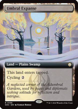 Umbral Expanse (Extended Art) (108) - Commander: Secrets of Strixhaven