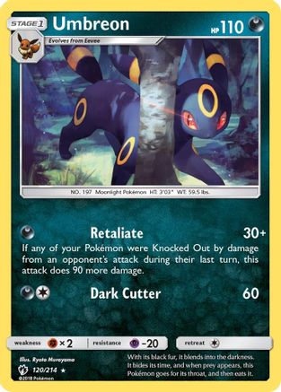 Umbreon (120) - Lost Thunder