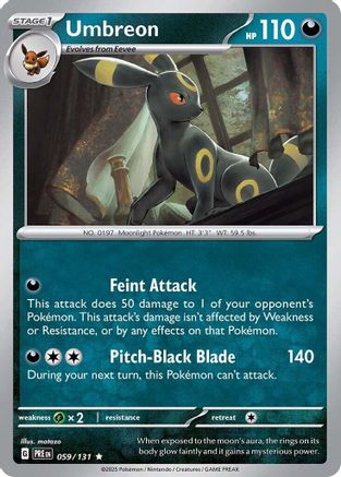 Umbreon (59) Reverse Holofoil - Prismatic Evolutions