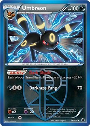 Umbreon (Deck Exclusives) (64) - Plasma Freeze