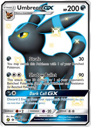 Umbreon GX (SV69) (Shiny Vault) Holofoil - Hidden Fates