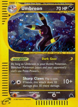 Umbreon (H30) Holofoil - Skyridge