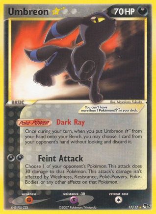 Umbreon Star (17) - POP Series 5