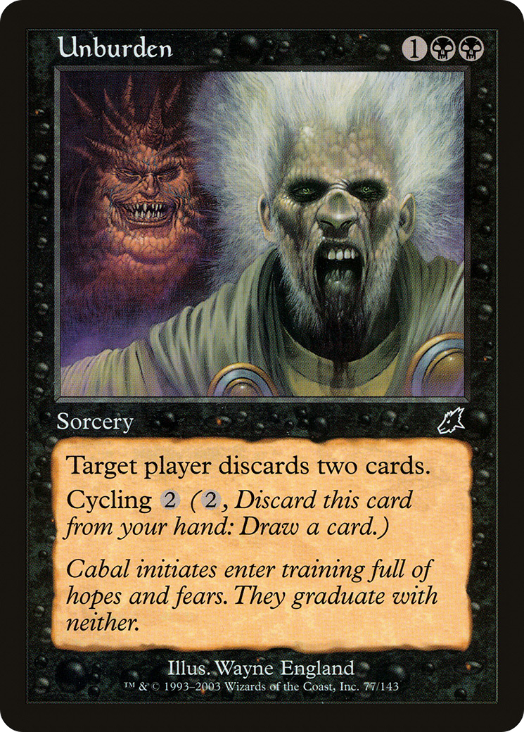 Unburden (077) - Scourge