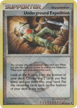 Underground Expedition (League Promo) (97) Reverse Holofoil - League & Championship Cards