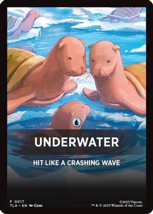 Underwater (Jumpstart Front Card) (017) - Avatar: The Last Airbender
