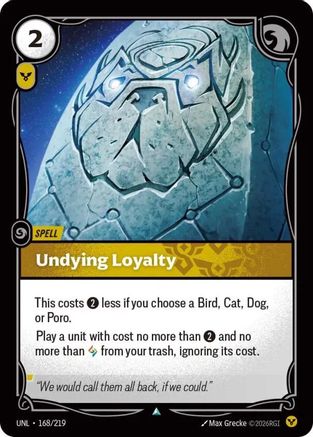 Undying Loyalty (168) - Unleashed
