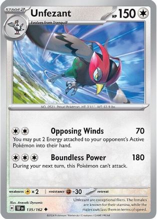 Unfezant (135) - Temporal Forces