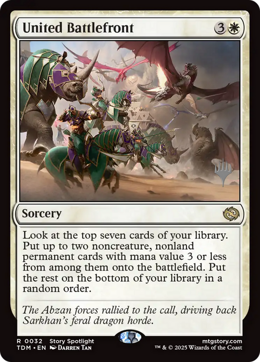 United Battlefront (Promo Pack) (032) Foil - Tarkir: Dragonstorm